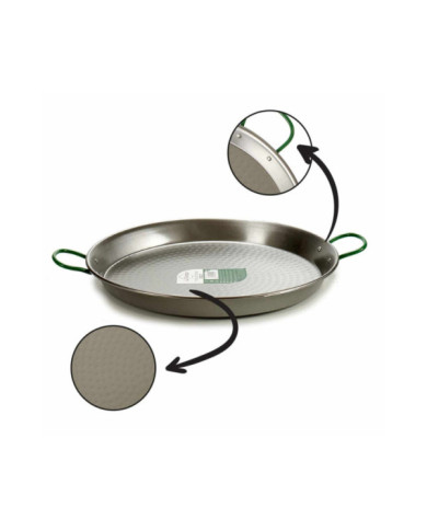 PAELLERA PULIDA 50 CM 13 RACIONES