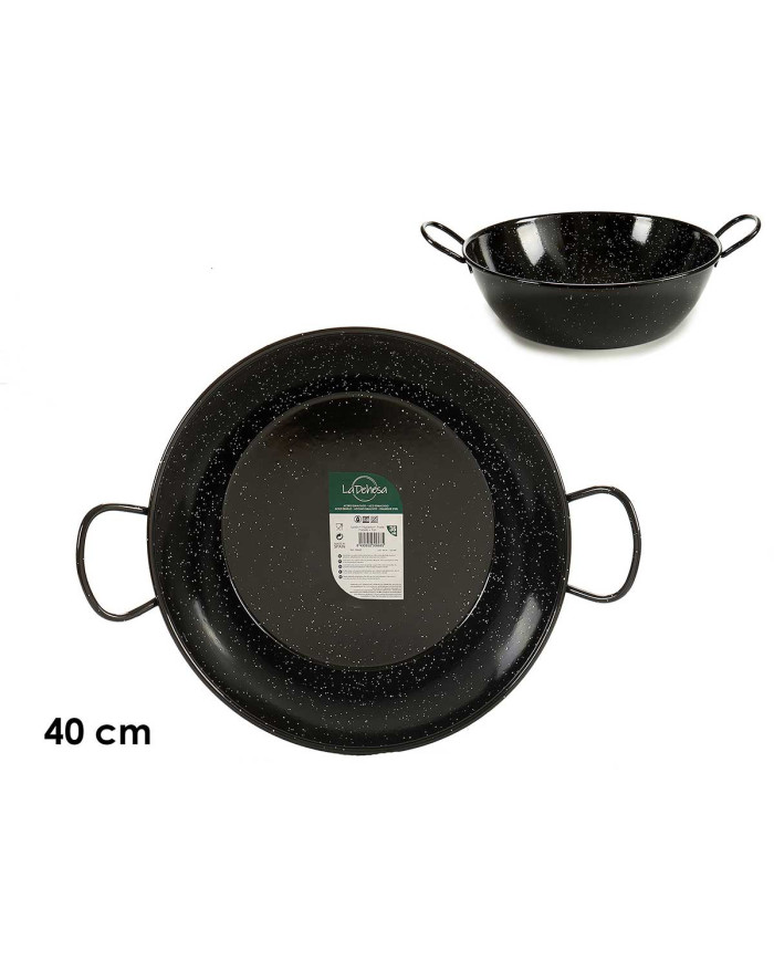 SARTEN HONDA ESMALTADA CON ASAS 40 CM