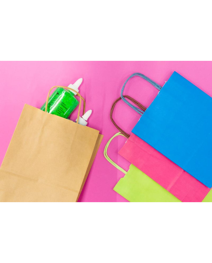 BOLSA PAPEL AZUL MINI