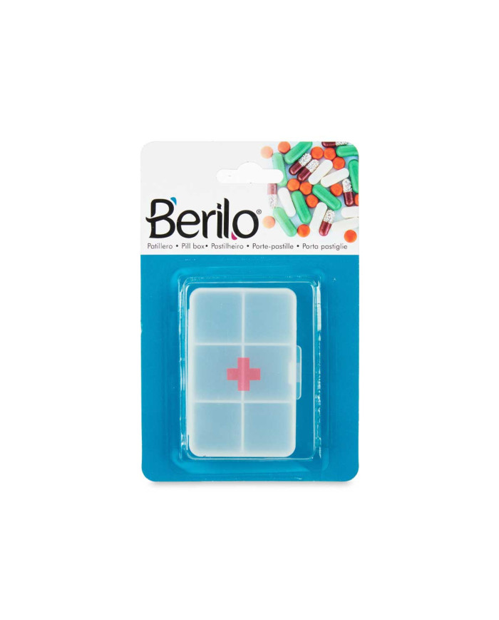 PASTILLERO PLASTICO 6 HUECOS 24GR