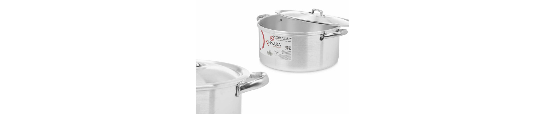CACEROLA ALUMINIO 28 CM 8 L