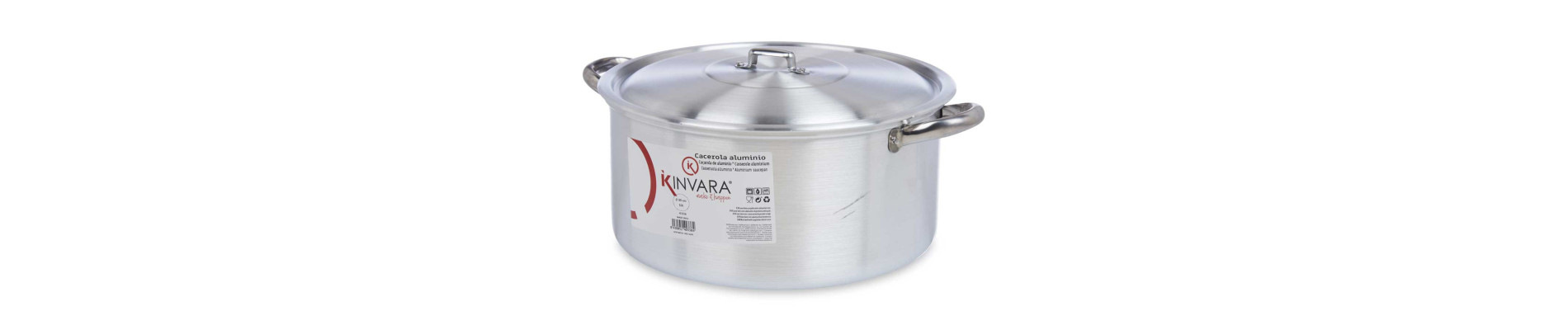 CACEROLA ALUMINIO 30 CM 10 L