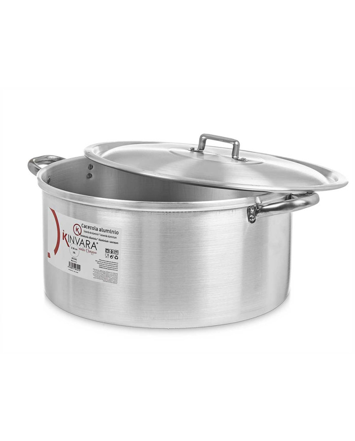 CACEROLA ALUMINIO 36 CM 18 L