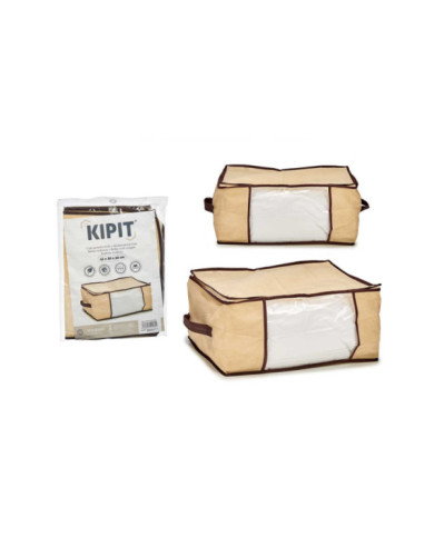 CAJA GUARDA TODO 45X30X20CM COL NATURAL