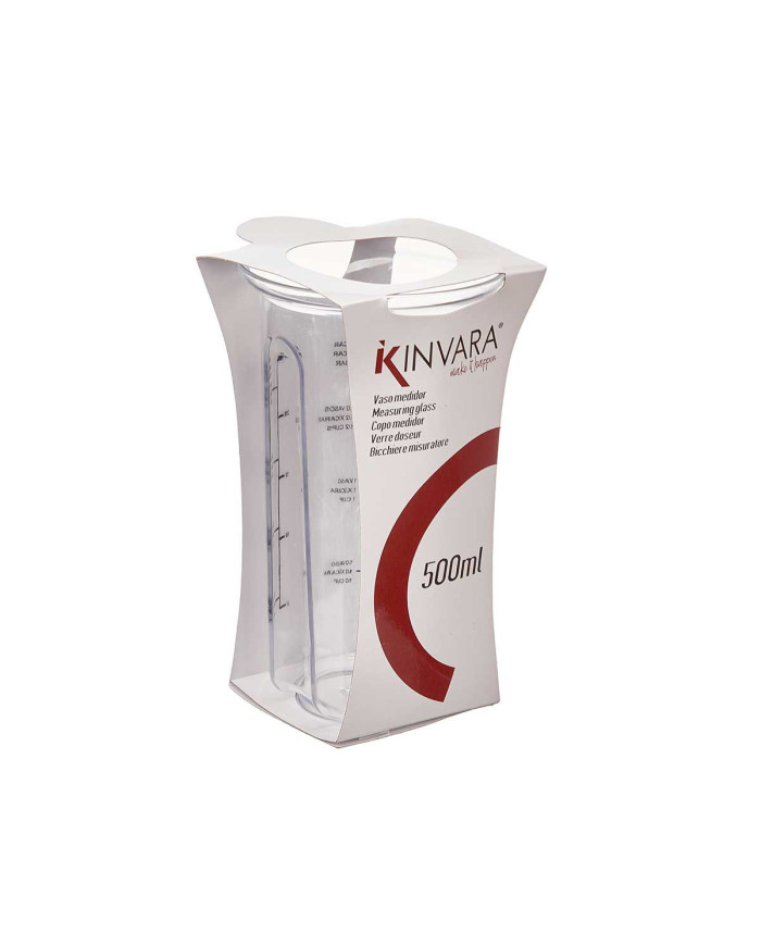 VASO MEDIDOR TRANSPARENTE 500ML