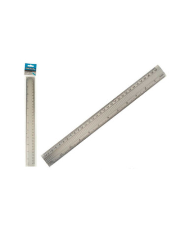 REGLA 30CM ALUMINIO