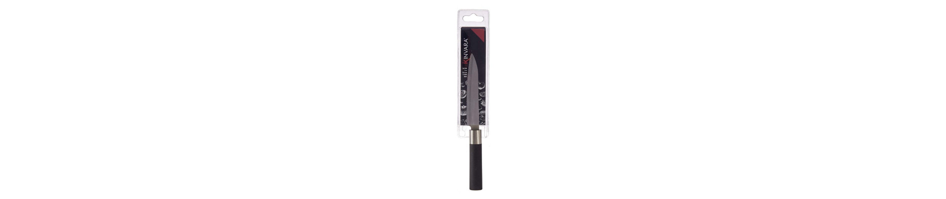 CUCHILLO PEQUEÑO ACERO MANGO NEGRO