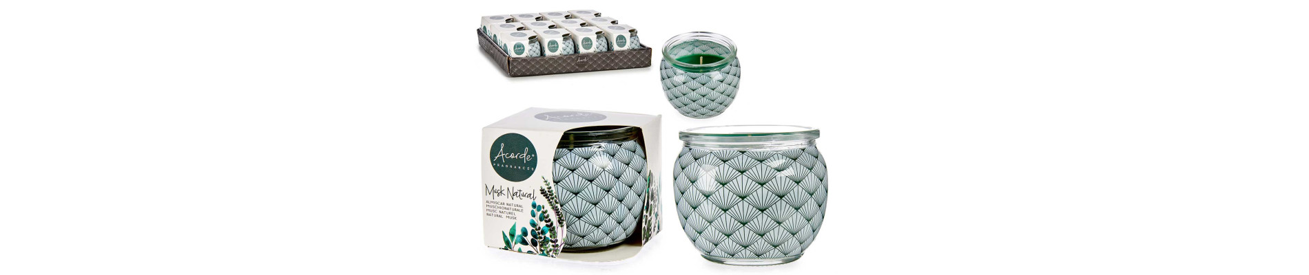 VASO VELA 120GR CON DISEÑO OCEANO