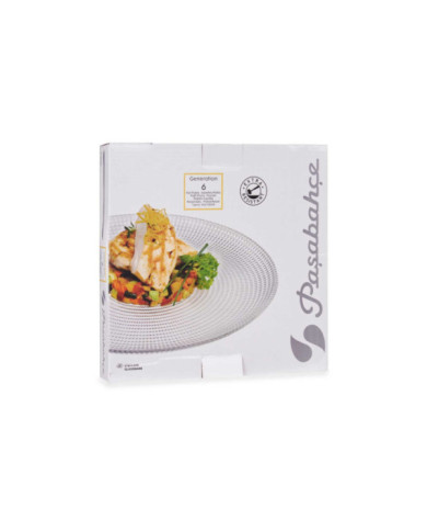 SET 6 PLATOS LLANOS GENERATION 27CM