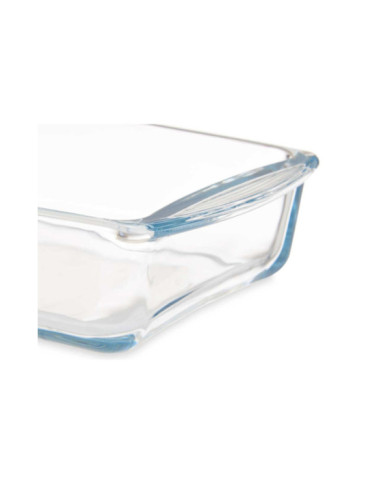 BANDEJA RECTANGULAR CON TAPA BORCAM 1320ML