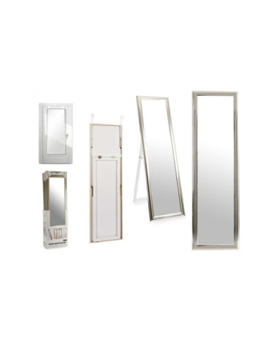 ESPEJO 30X120 CM COLGAR C PIE PLATA