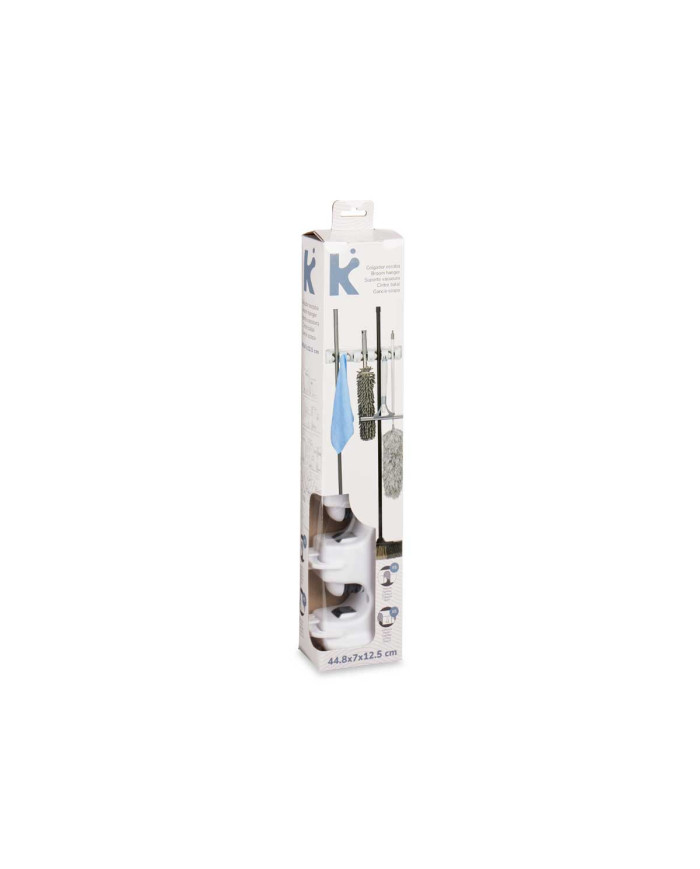 SOPORTE PLASTICO ARTICULOS LIMPIEZA BLAN