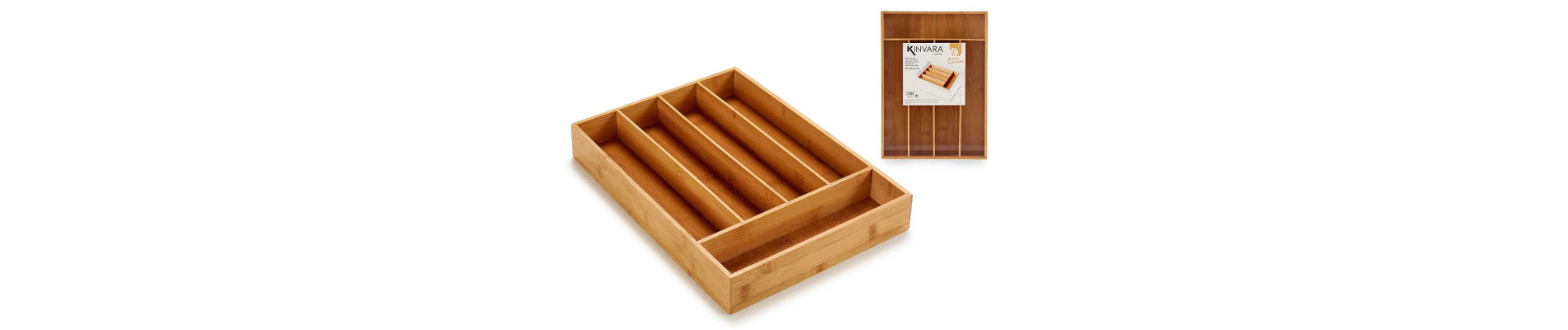 CUBERTERO BAMBU 5 HUECOS