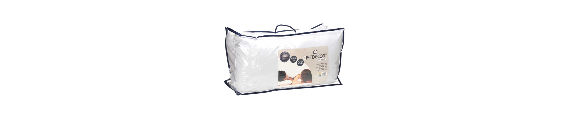 SET 2 ALMOHADAS ECO 70X40CM