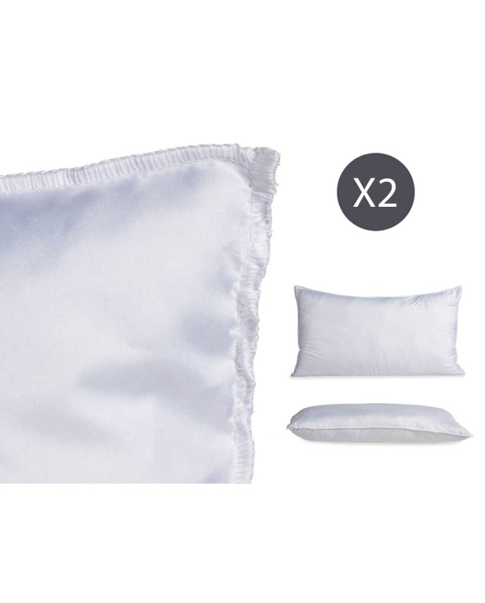 SET 2 ALMOHADAS ECO 70X40CM