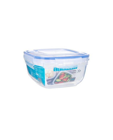 FIAMBRERA CUADRADA TAPA AZUL 1500ML