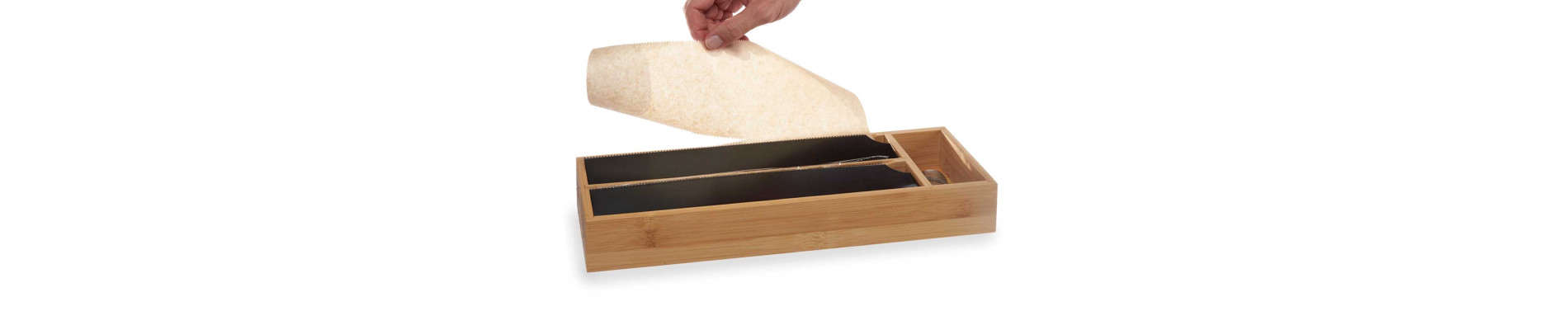 DISPENSADOR DOBLE FILM BAMBU
