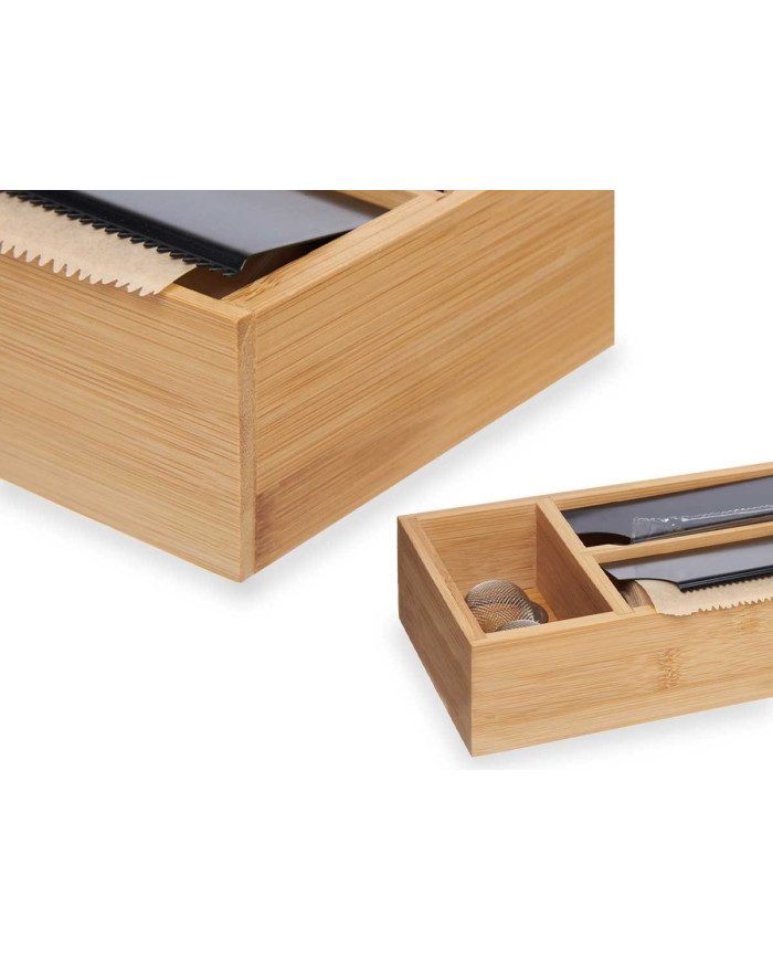 DISPENSADOR DOBLE FILM BAMBU