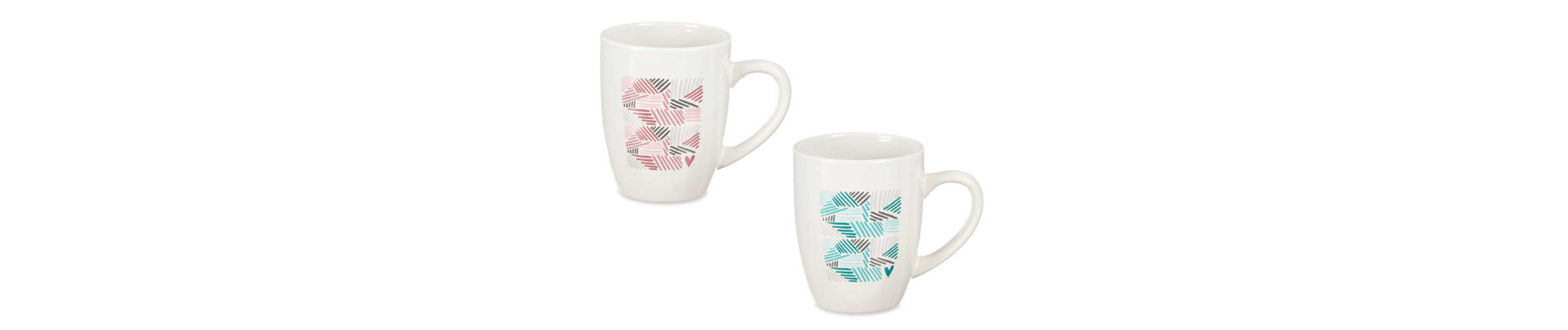 TAZA PORCELANA RAYA SURT 2
