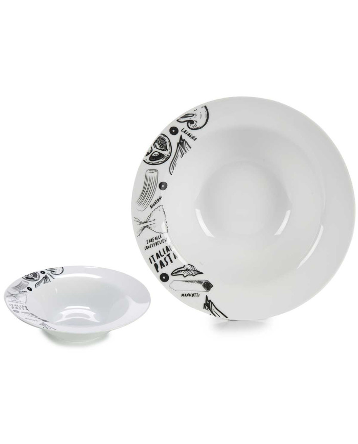 PLATO PASTA PORCELANA 23 CM