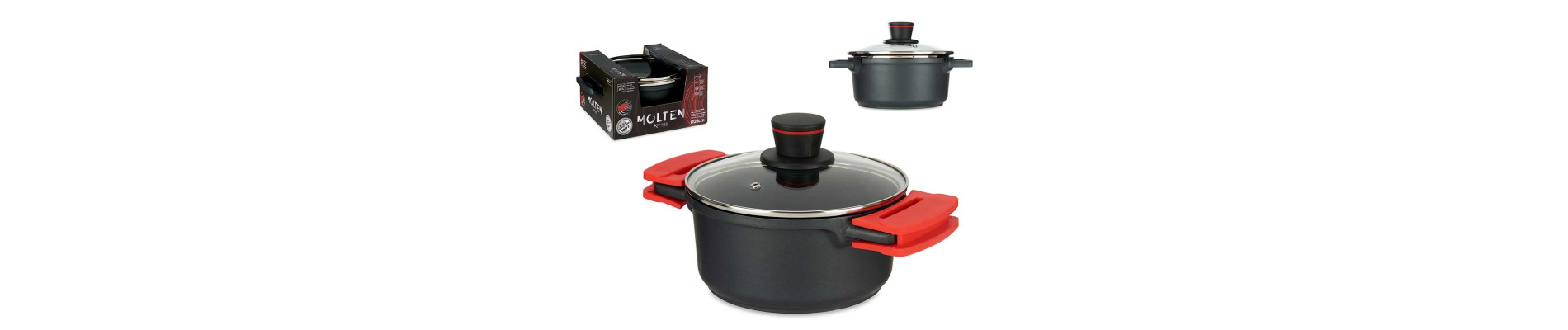 CACEROLA 24CM AL FUNDIDO FULL INDUCTION MOLTEN