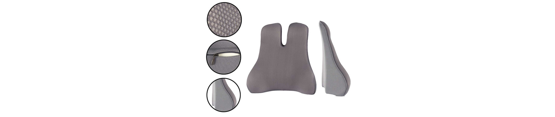 COJIN ESPUMA CON MEMORIA LUMBAR SURT 3