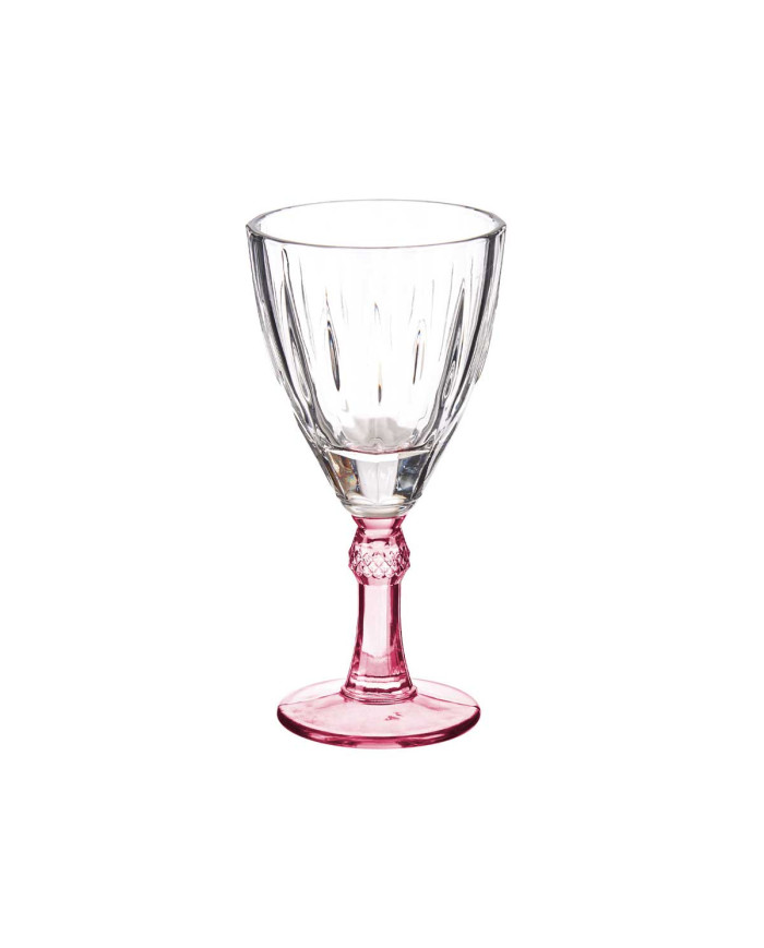 COPA VINO COLOR ROSA 275ML