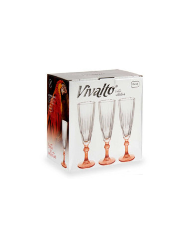 COPA CAVA COLOR SALMON 170ML