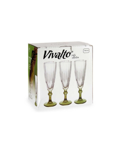 COPA CAVA COLOR VERDE 170ML