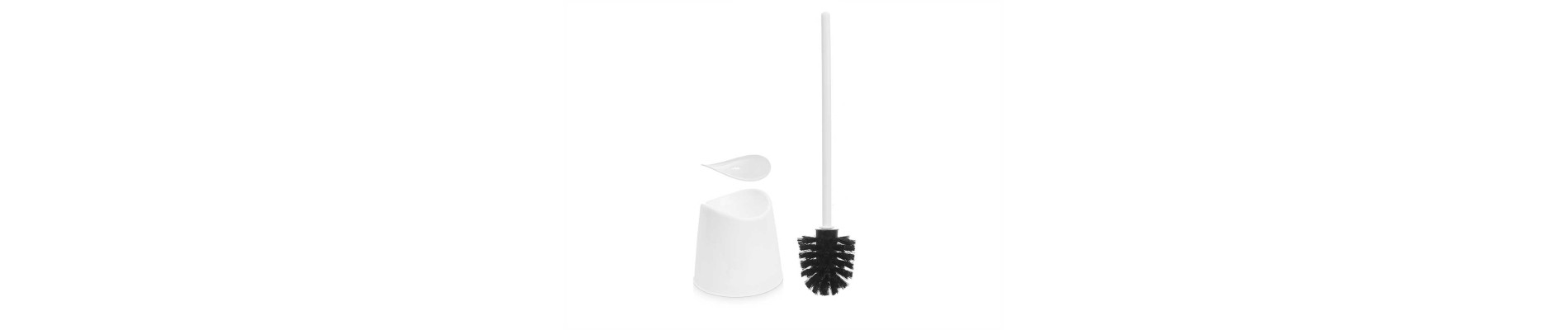 ESCOBILLERO PLASTICO BLANCO