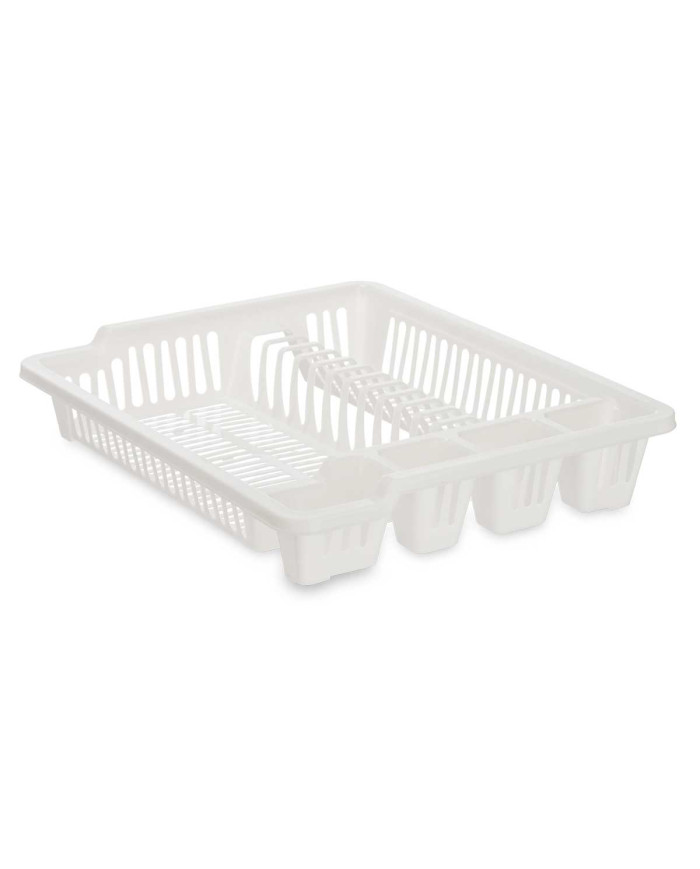 ESCURRIDOR PLATO PLASTICO GRANDE BLANCO