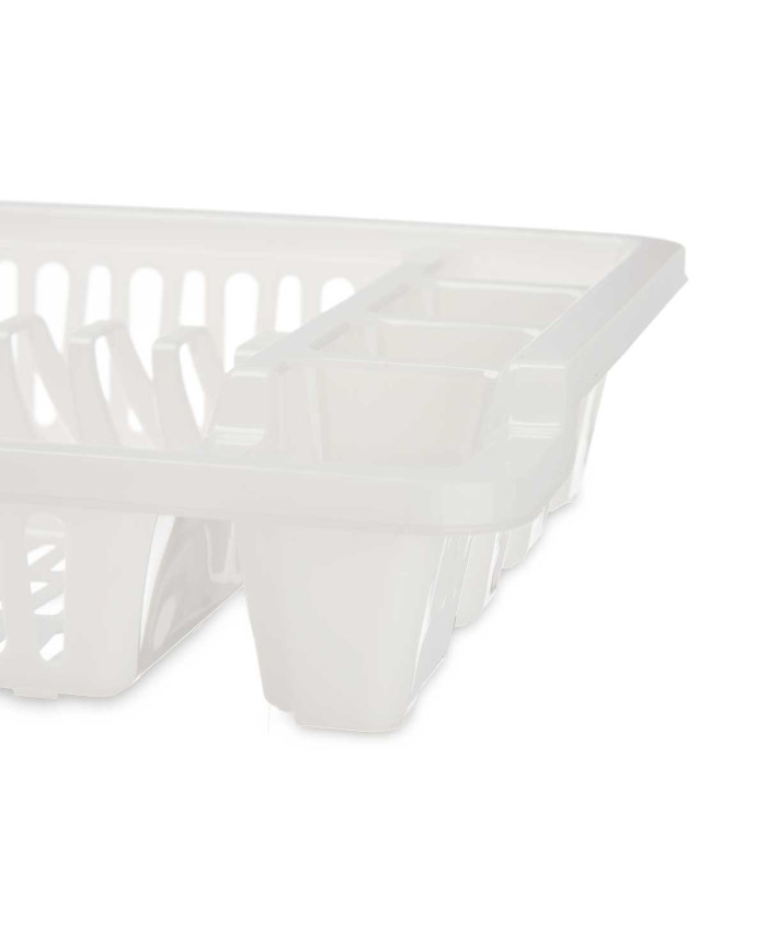 ESCURRIDOR PLATO PLASTICO GRANDE BLANCO