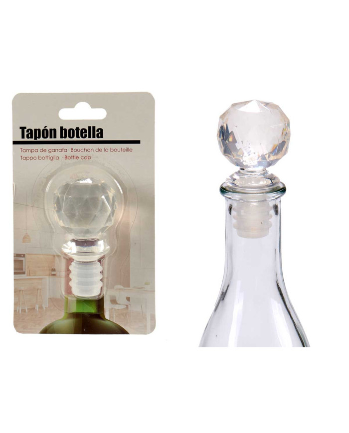 TAPON BOTELLA BOLA TRANSPARENTE