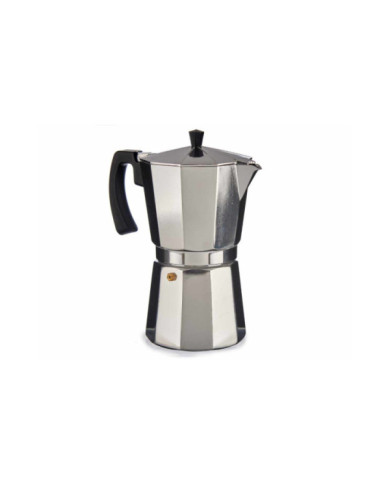 CAFETERA ALUMINIO 12 TAZAS CON ASA