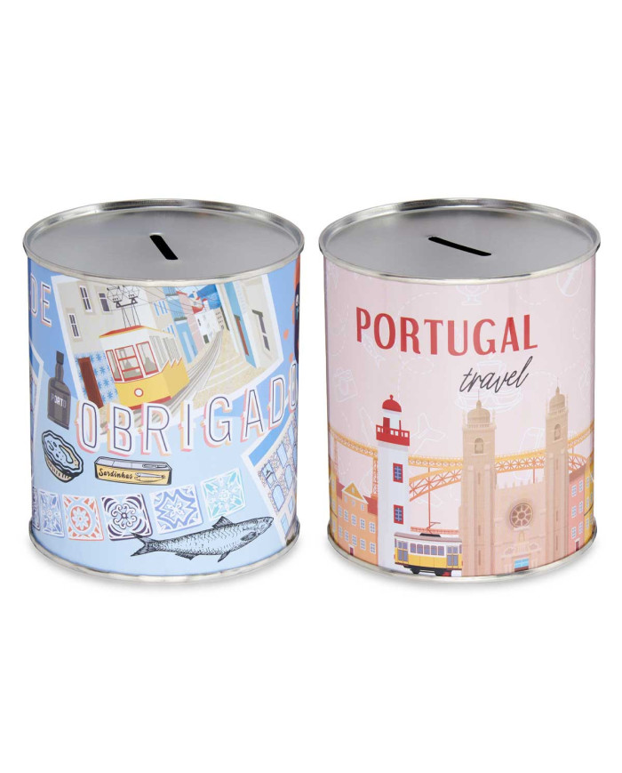 HUCHA METAL 1K PORTUGAL SURT 2