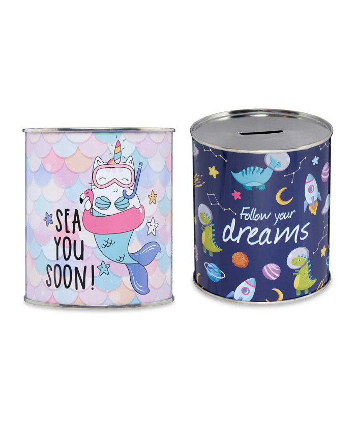HUCHA METAL 1K KIDS DREAMS SURT 2