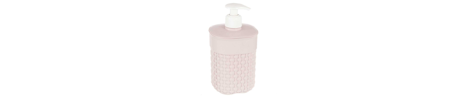 DOSIFICADOR PLASTICO BAÑO 580ML ROSA
