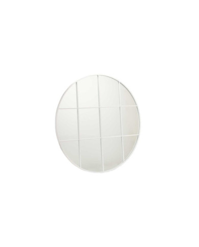 ESPEJO VENTANAL REDONDO 100CM BLANCO