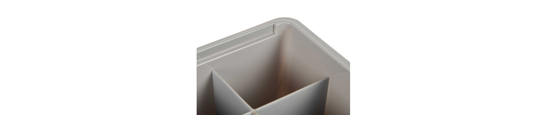 ORGANIZADOR CAJON 16 HUECOS SURT 2 COL BLC GRIS
