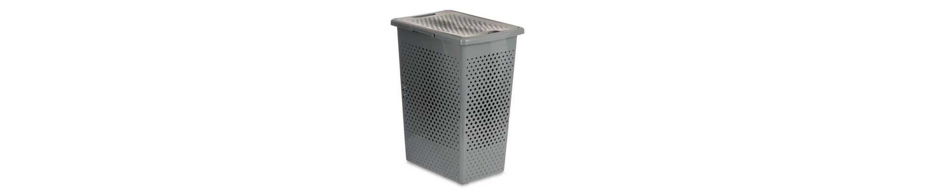 PONGOTODO PLASTICO ESTRECHO 38L GRIS