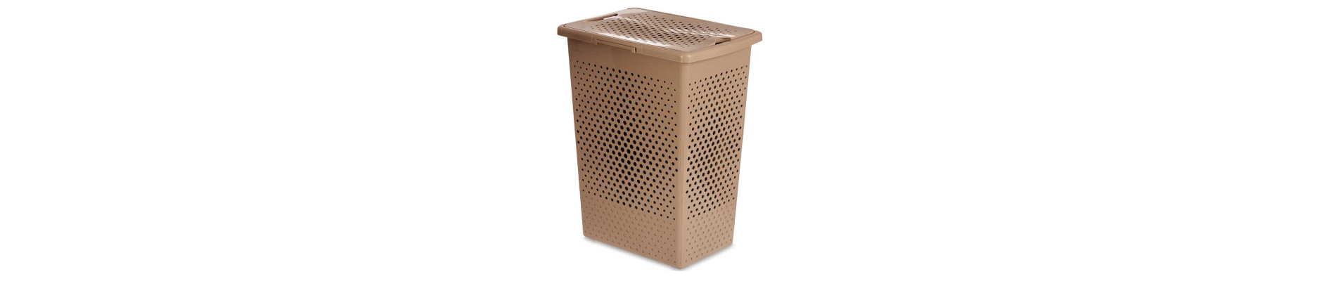 PONGOTODO PLASTICO ESTRECHO 38L BEIGE