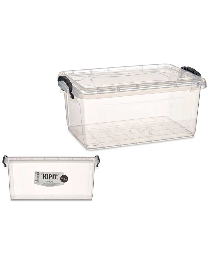 CAJA PLASTICO ORDENACION TRANSPARENTE 8,5L