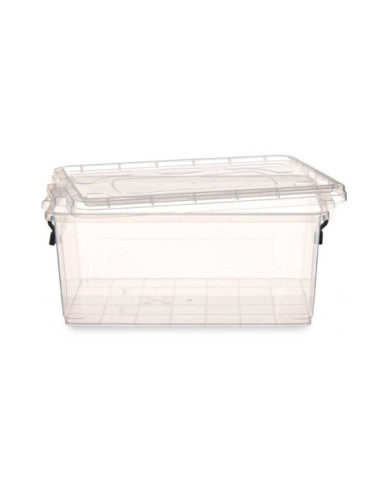CAJA PLASTICO ORDENACION TRANSPARENTE 13,7L