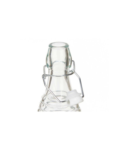 BOTELLA VIDRIO OPTICA 1L RAYAS HORIZONTAL