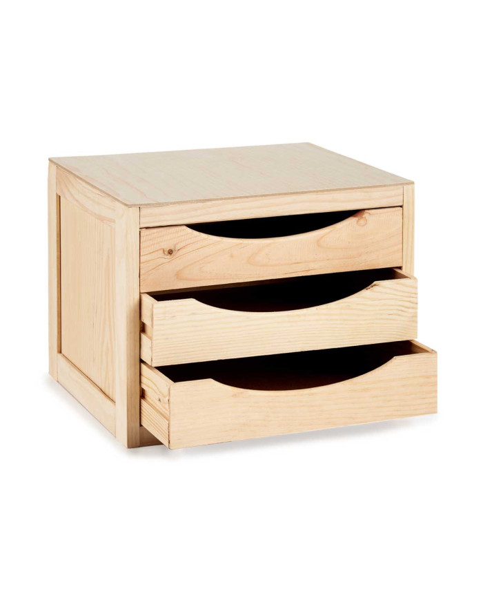 CAJONERA MADERA 3 CAJONES