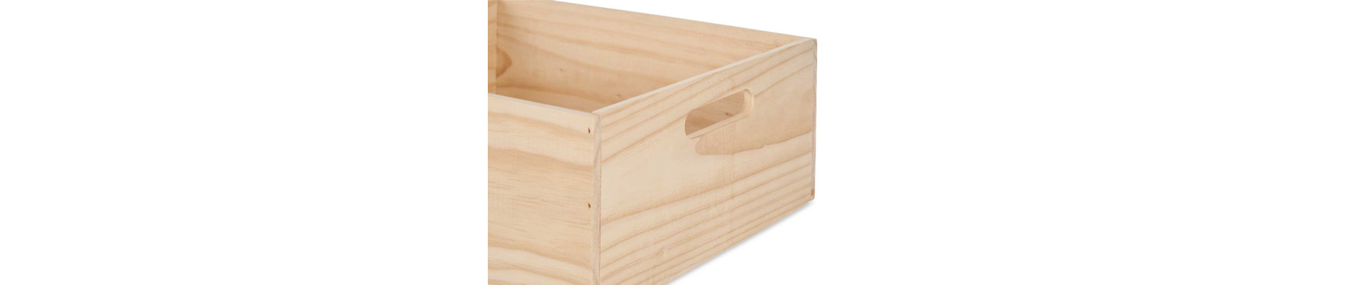 CAJA MADERA CERRADA 36 X 31 CM