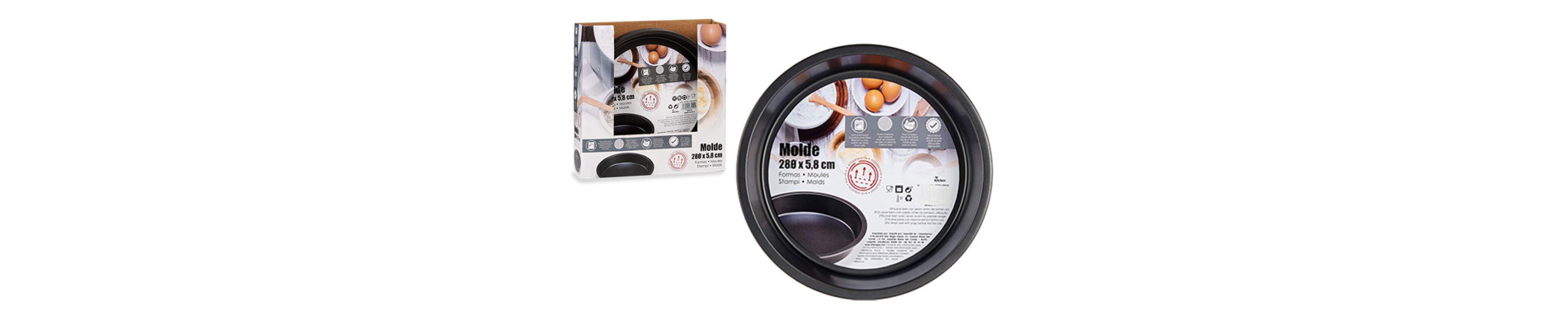 MOLDE REDONDO METAL 28CM