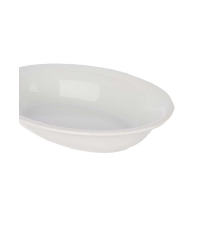 BANDEJA PORCELANA ALTA OVALADA 19 CM