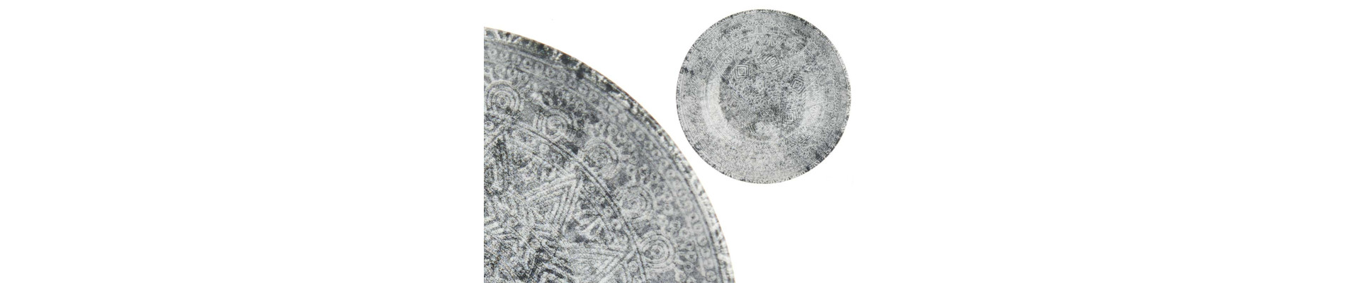 PLATO PORCELANA HONDO 21CM AZTECA