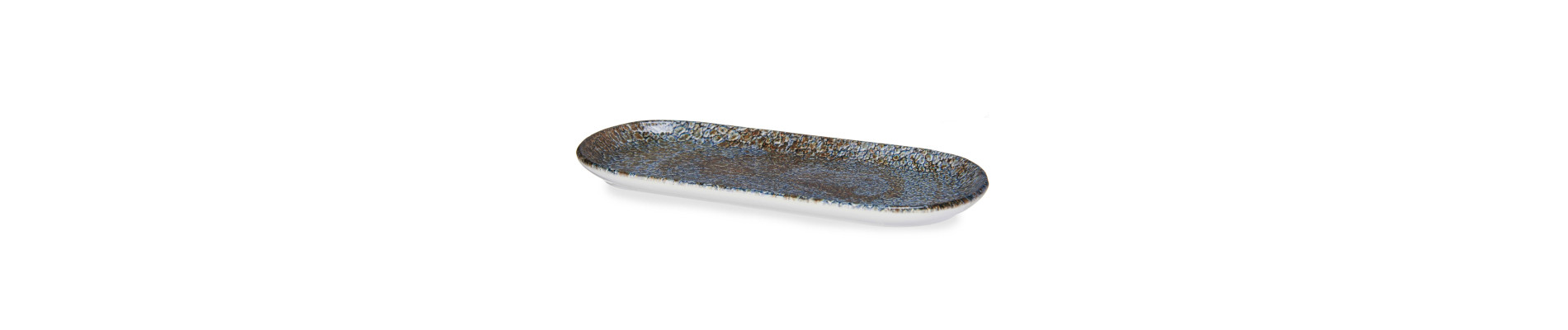 BANDEJA OVALADA OSCURO